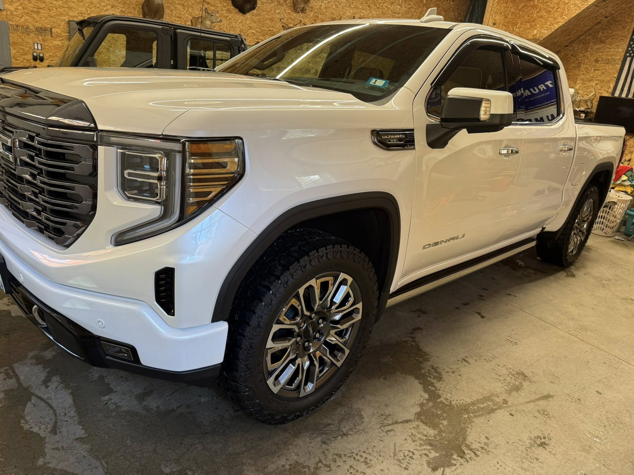 White Denali exterior detail at NCDetailing
